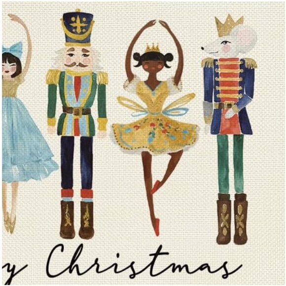 Nutcracker Table Placemats Xmas Christmas Decor Holiday Decorations Gift Set 4 - Picture 9 of 9
